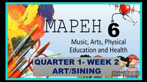 MAPEH 6(ARTS) .